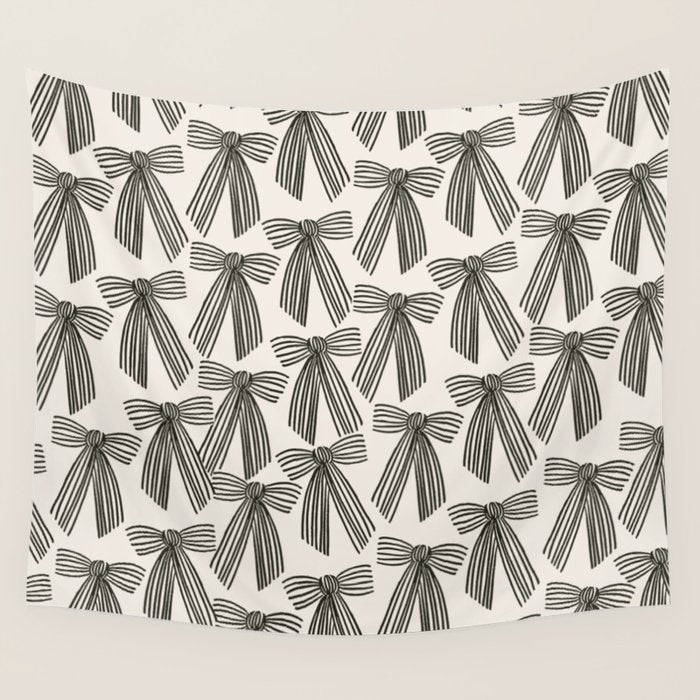 Bows Wall Tapestry Gallery Image 1