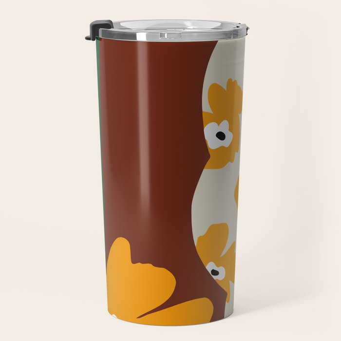 Blooms & Pottery Travel Mug Gallery Image 3