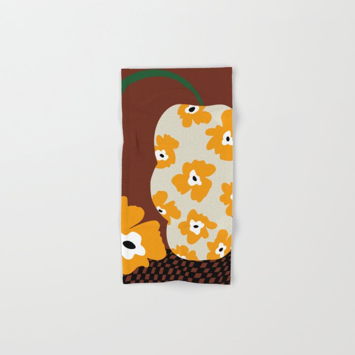 Blooms & Pottery Bath Towel Gallery Image 1