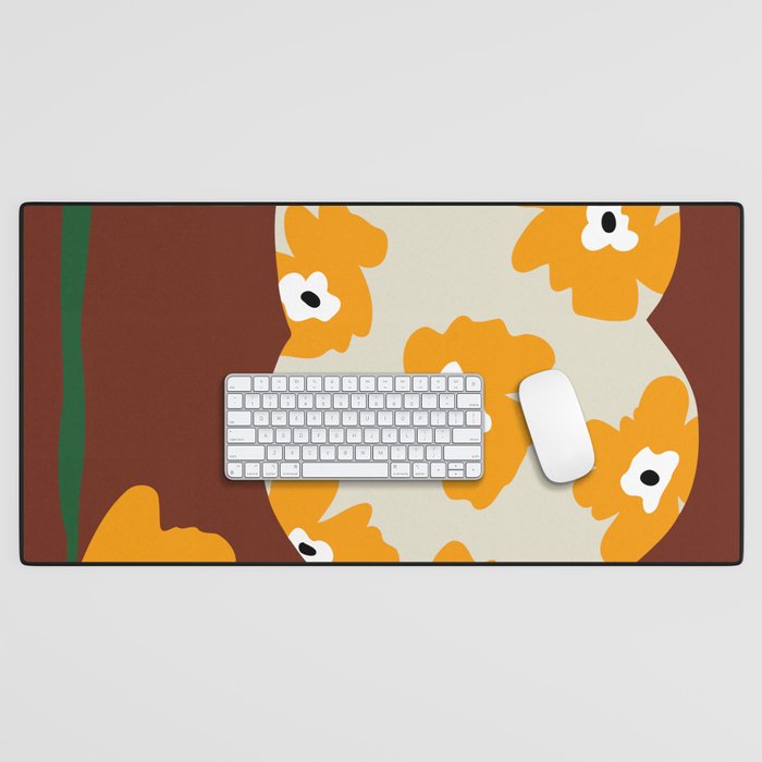 Blooms & Pottery Desk Mat Gallery Image 1