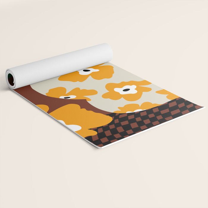Blooms & Pottery Yoga Mat Gallery Image 2