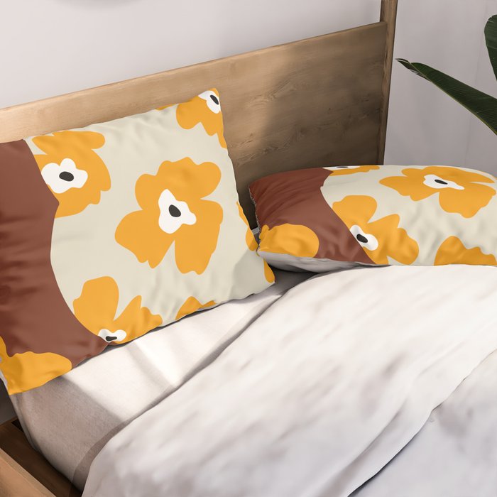 Blooms & Pottery Pillow Sham Gallery Image 2