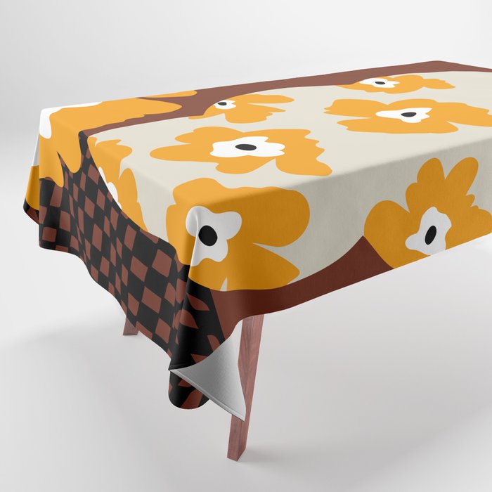 Blooms & Pottery Tablecloth Gallery Image 1