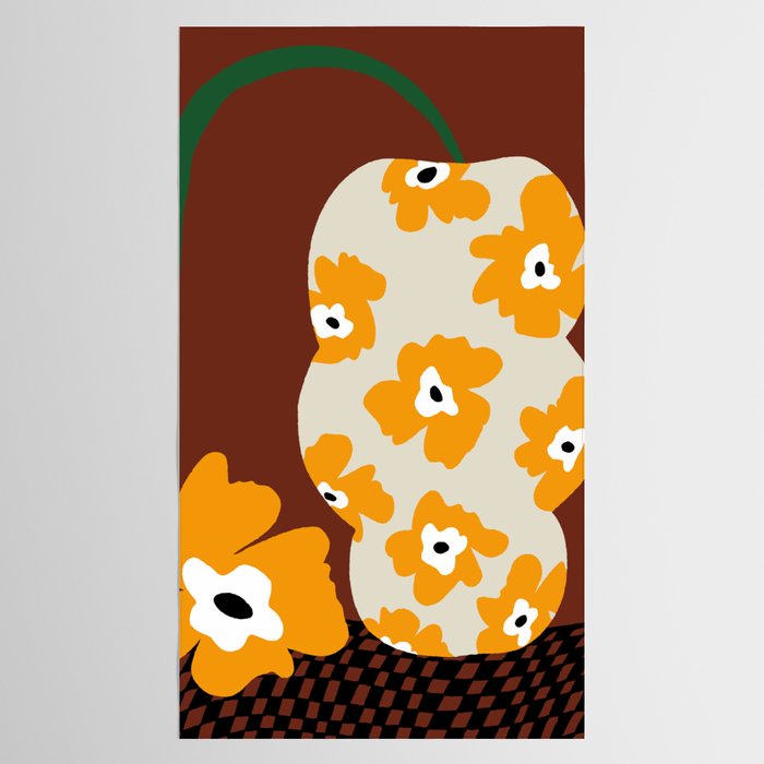 Blooms & Pottery Tablecloth Gallery Image 2