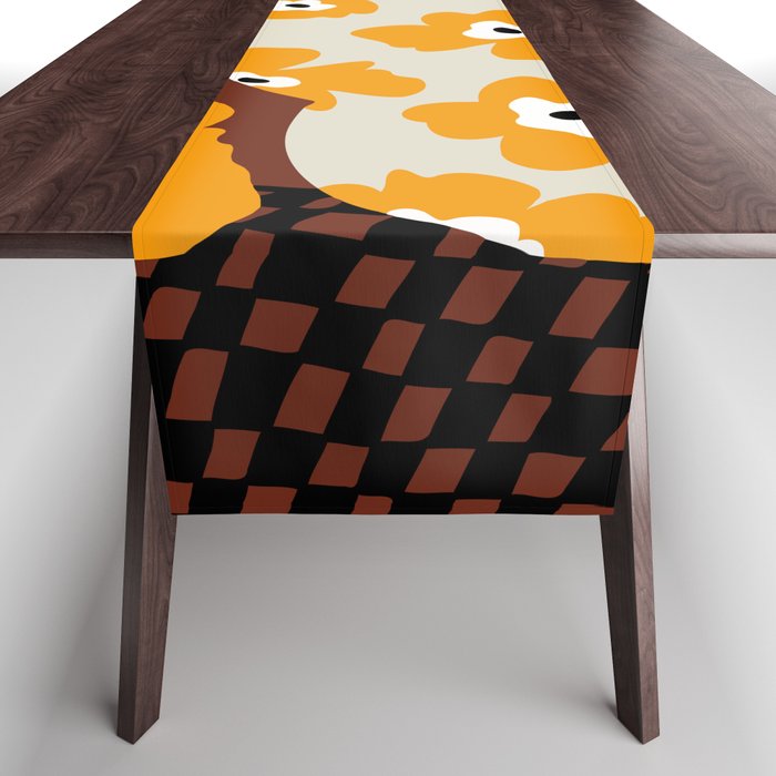 Blooms & Pottery Table Runner Gallery Image 1