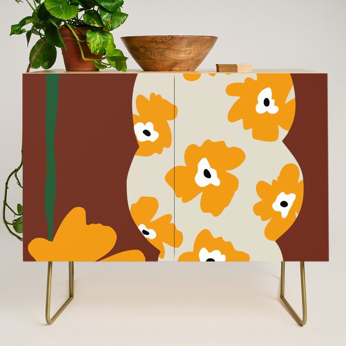 Blooms & Pottery Credenza Gallery Image 1
