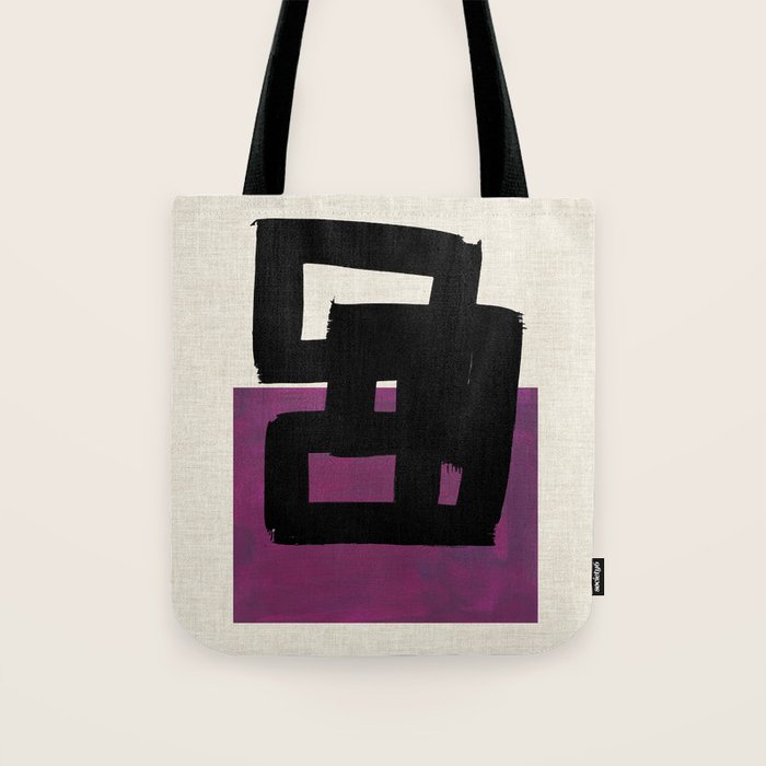 Square Grape Tote Bag Gallery Image 1