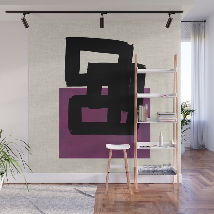 Square Grape Wall Mural Gallery Image 1