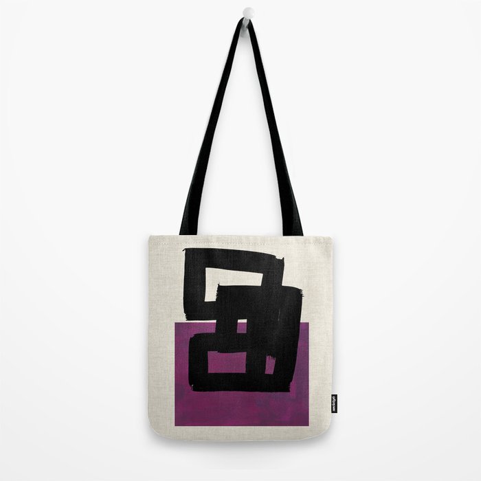 Square Grape Tote Bag Gallery Image 2