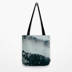 Flying Above Mountains Tote Bag Gallery Image 2
