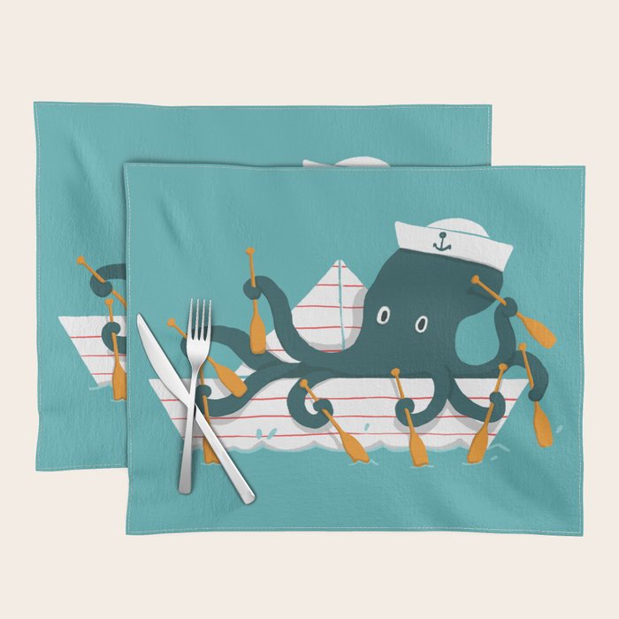 Sailor Octopus Placemat Gallery Image 1