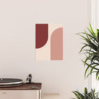 Modern Minimal Arch Abstract LXXXV Poster Gallery Image 2