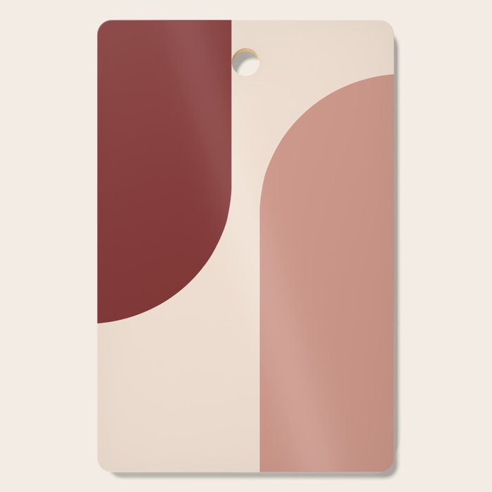 Modern Minimal Arch Abstract LXXXV Cutting Board Gallery Image 1