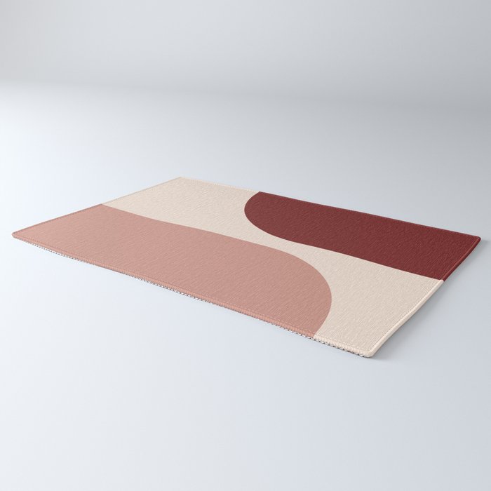 Modern Minimal Arch Abstract LXXXV Rug Gallery Image 3