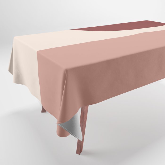 Modern Minimal Arch Abstract LXXXV Tablecloth Gallery Image 1