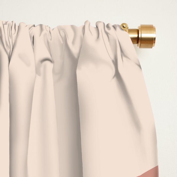 Modern Minimal Arch Abstract LXXXV Window Curtain Gallery Image 2