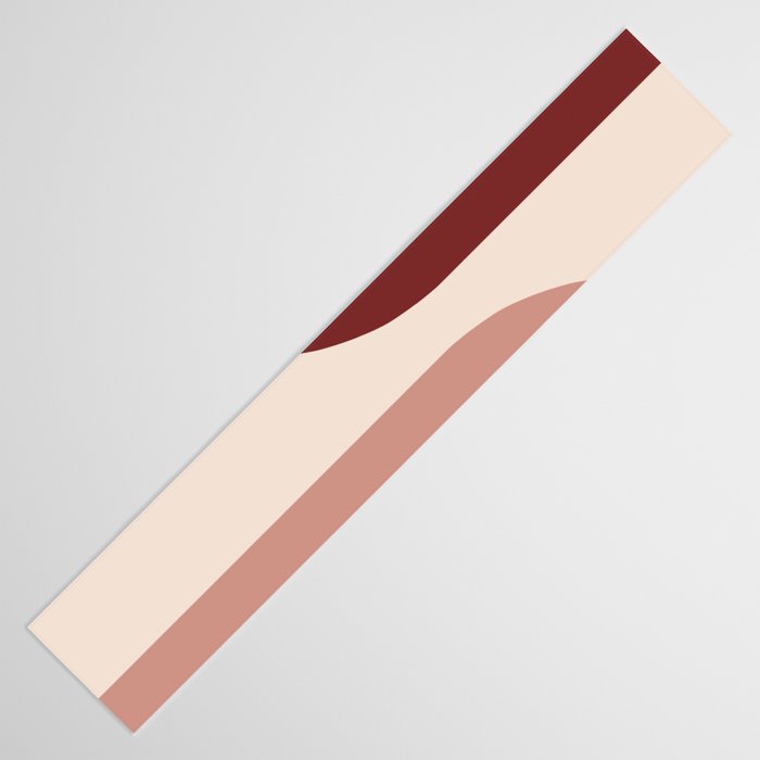 Modern Minimal Arch Abstract LXXXV Table Runner Gallery Image 3