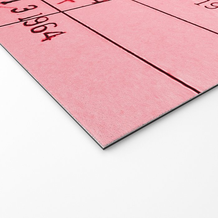 Library Card 23322 Pink Welcome Mat Gallery Image 2