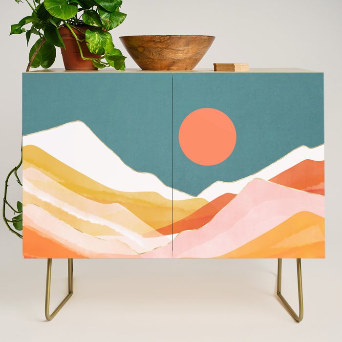 Citrus Mountains Credenza Gallery Image 1