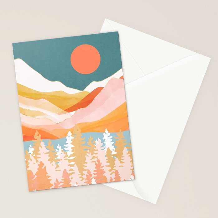 Citrus Mountains Stationery Card Gallery Image 2