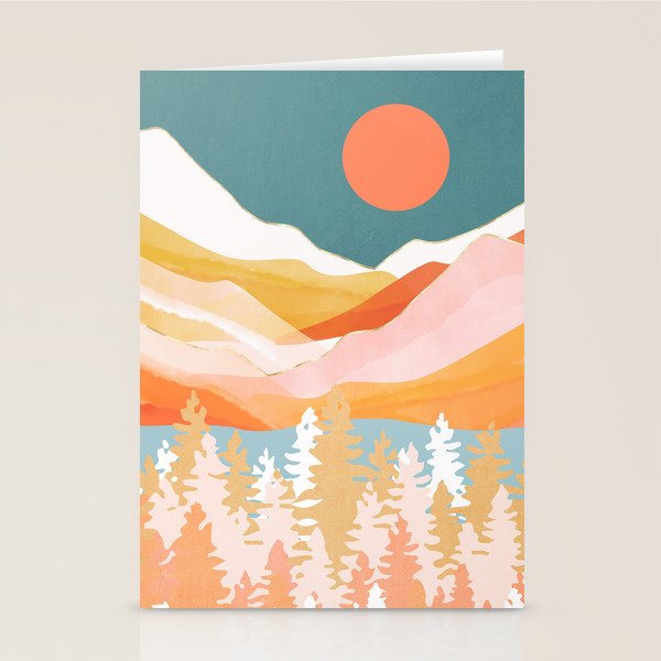 Citrus Mountains Stationery Card Gallery Image 2