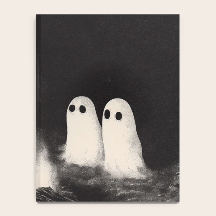 Cute Spooky Ghost Camping Notebook Gallery Image 4