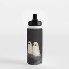 Cute Spooky Ghost Camping Water Bottle Gallery Image 2