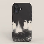 Cute Spooky Ghost Camping iPhone Case Gallery Image 1