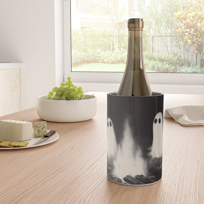 Cute Spooky Ghost Camping Wine Chiller Gallery Image 4