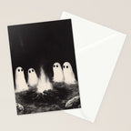 Cute Spooky Ghost Camping Stationery Card Gallery Image 2