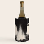Cute Spooky Ghost Camping Wine Chiller Gallery Image 1