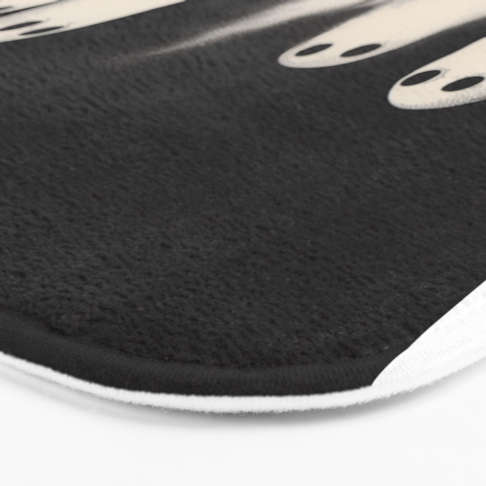 Cute Spooky Ghost Camping Bath Mat Gallery Image 3