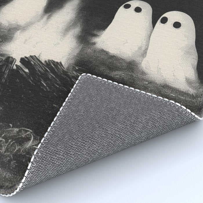 Cute Spooky Ghost Camping Rug Gallery Image 4