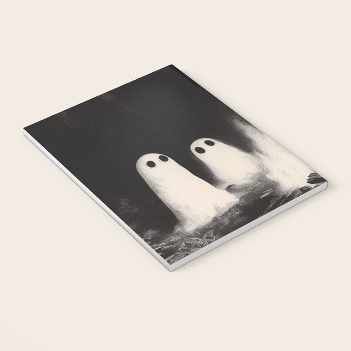 Cute Spooky Ghost Camping Notebook Gallery Image 3
