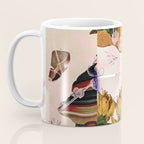 abstract white daydream flower Coffee Mug Gallery Image 3