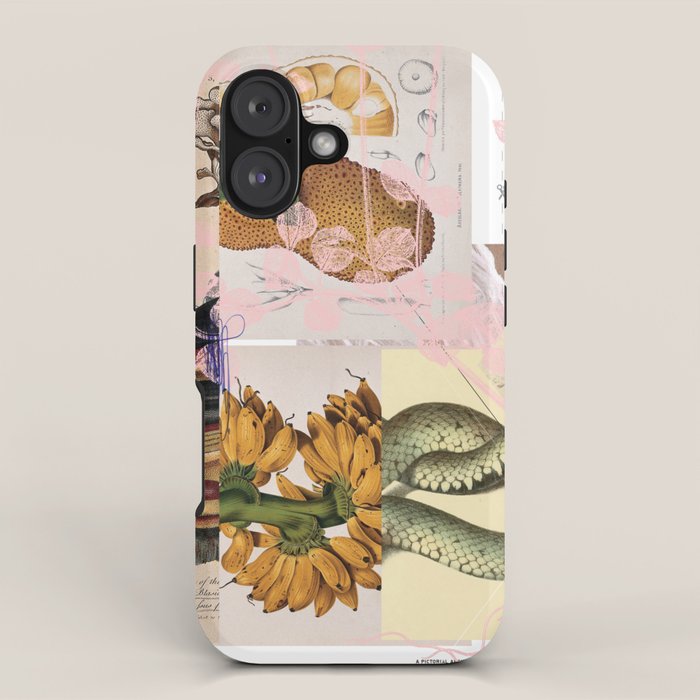 abstract white daydream flower iPhone Case Gallery Image 1
