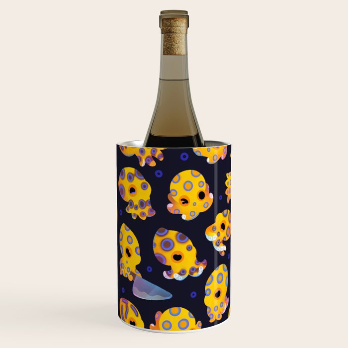 Blue-ringed octopus Wine Chiller Gallery Image 2
