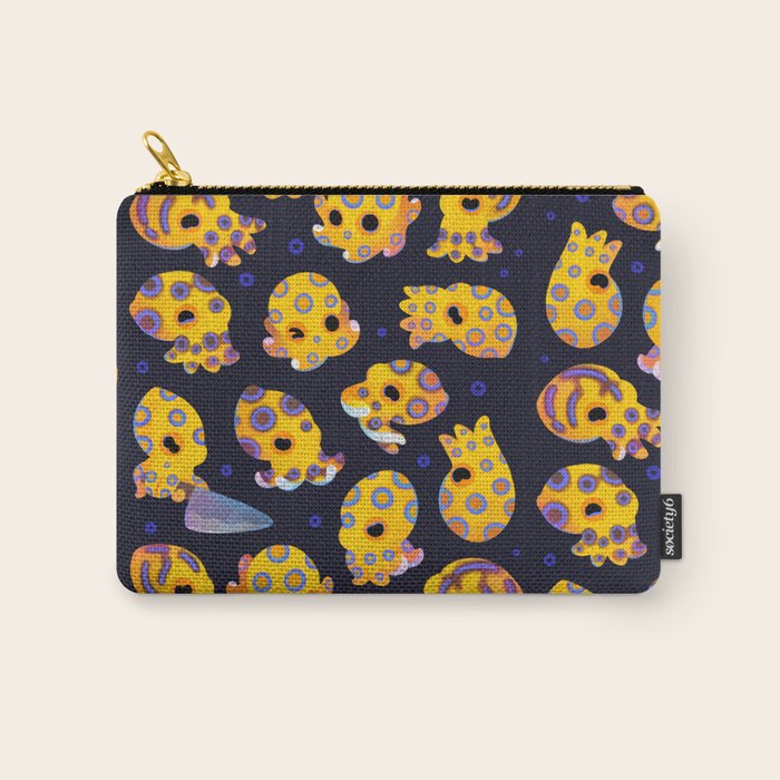 Blue-ringed octopus Carry All Pouch Gallery Image 1