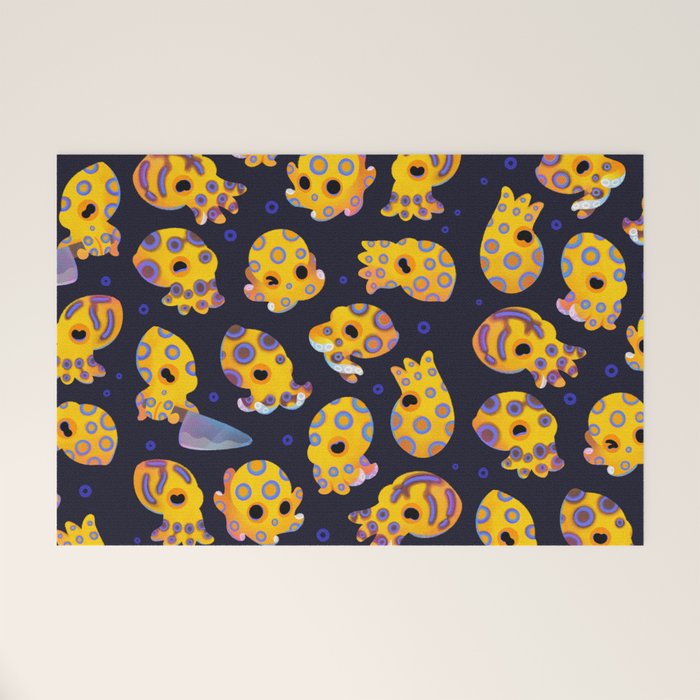 Blue-ringed octopus Welcome Mat Gallery Image 1