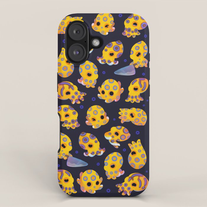 Blue-ringed octopus iPhone Case Gallery Image 1