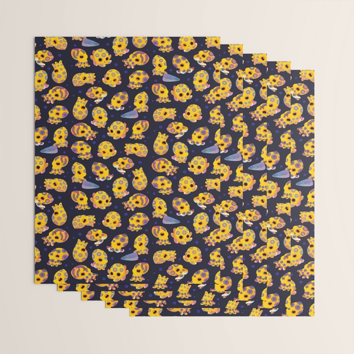 Blue-ringed octopus Wrapping Paper Gallery Image 3