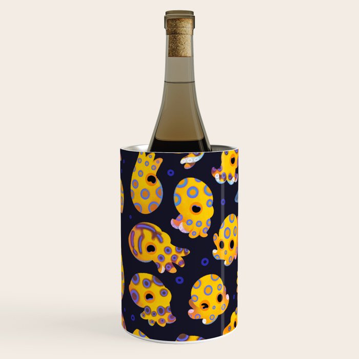 Blue-ringed octopus Wine Chiller Gallery Image 3