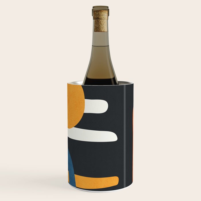 Abstract Colorful Setting 3 Wine Chiller Gallery Image 1