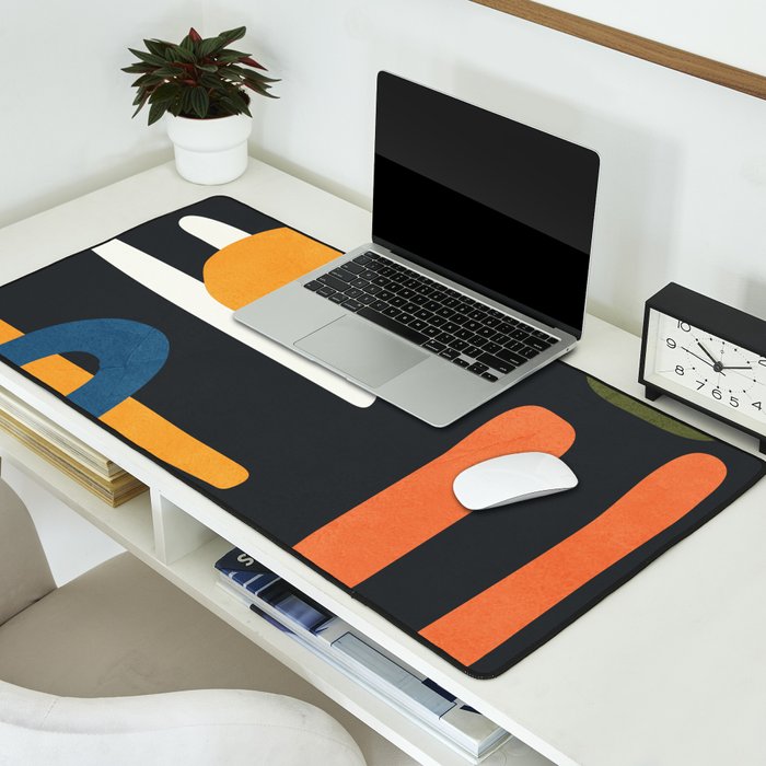 Abstract Colorful Setting 3 Desk Mat Gallery Image 2