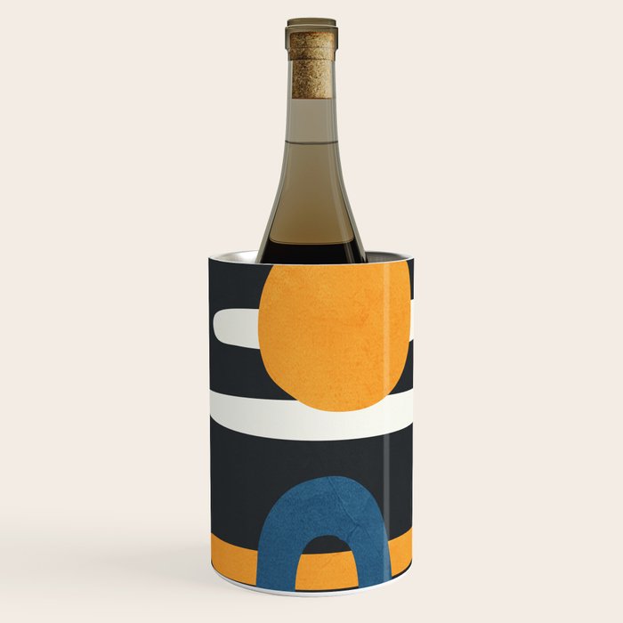 Abstract Colorful Setting 3 Wine Chiller Gallery Image 2