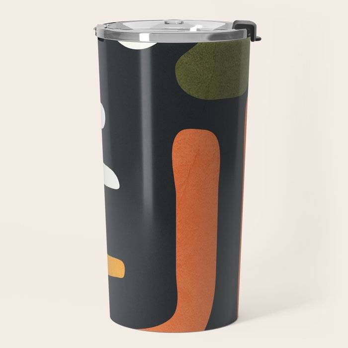Abstract Colorful Setting 3 Travel Mug Gallery Image 2