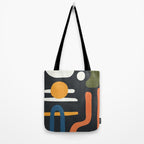 Abstract Colorful Setting 3 Tote Bag Gallery Image 2
