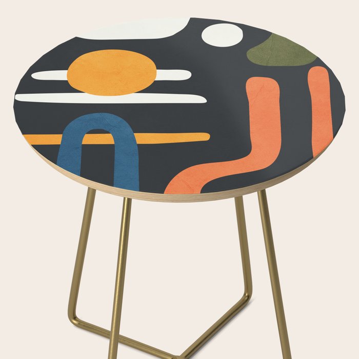 Abstract Colorful Setting 3 Side Table Gallery Image 2