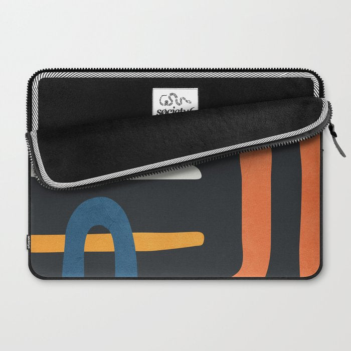Abstract Colorful Setting 3 Laptop Sleeve Gallery Image 2