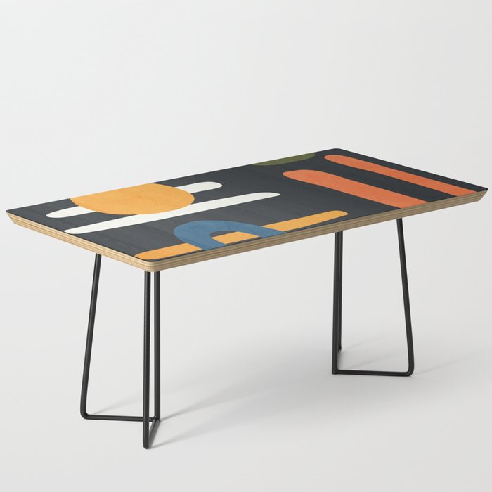 Abstract Colorful Setting 3 Coffee Table Gallery Image 1